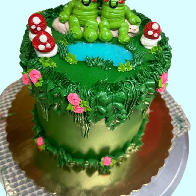 Frogs by the Pond Cake Decorating Class