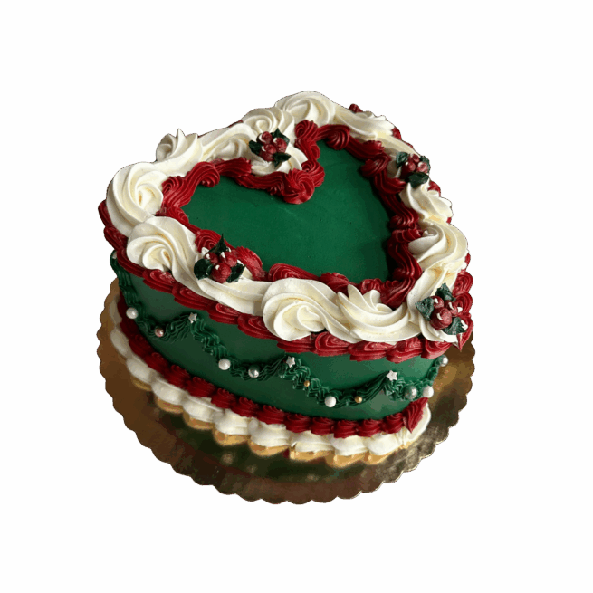 The Holiday Heart Cake Decorating Class